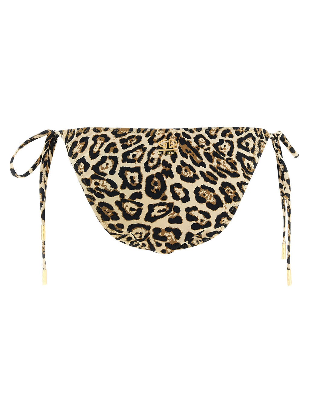Beige Polyester Bikini
