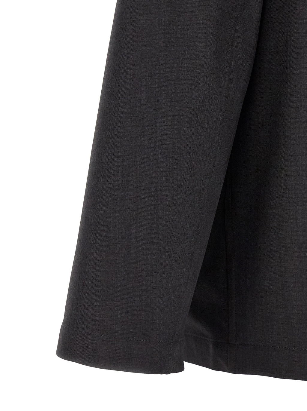 Gray Polyester Blouse