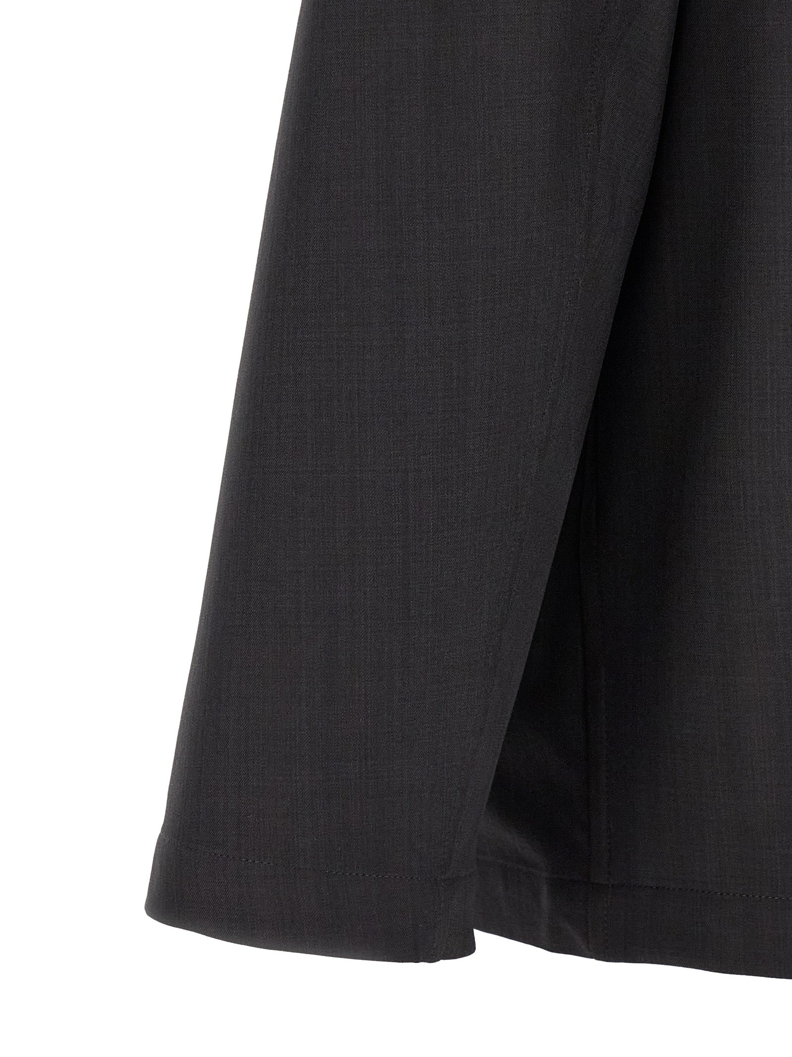 Gray Polyester Blouse