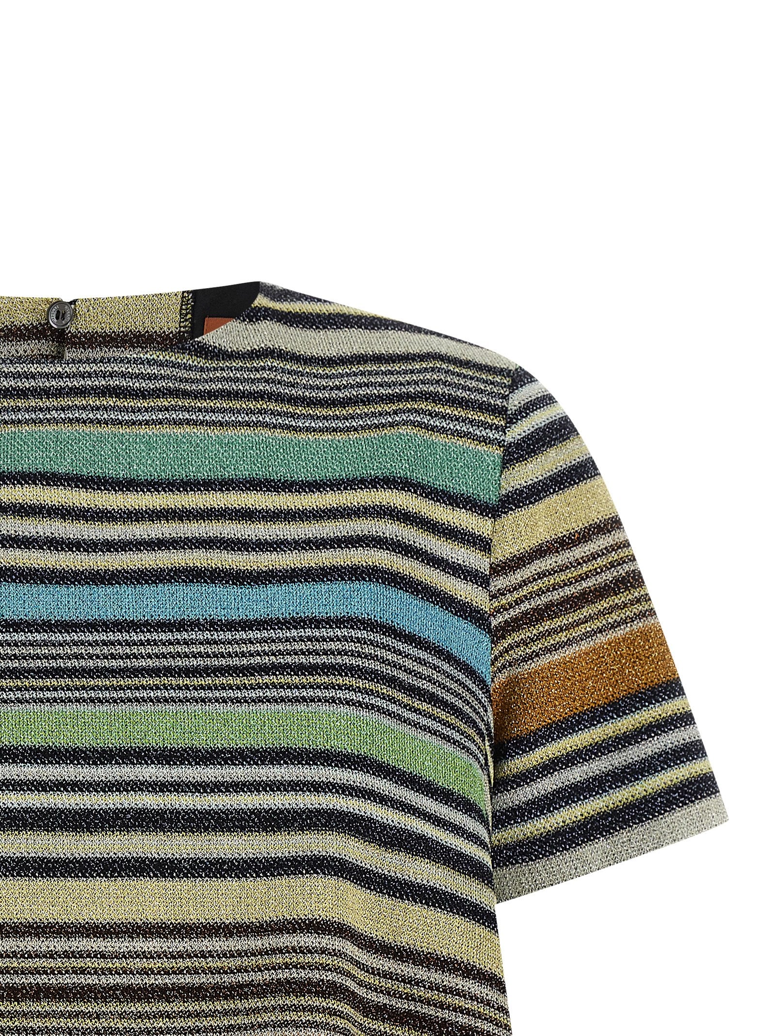 Multicolor Viscose T-Shirt