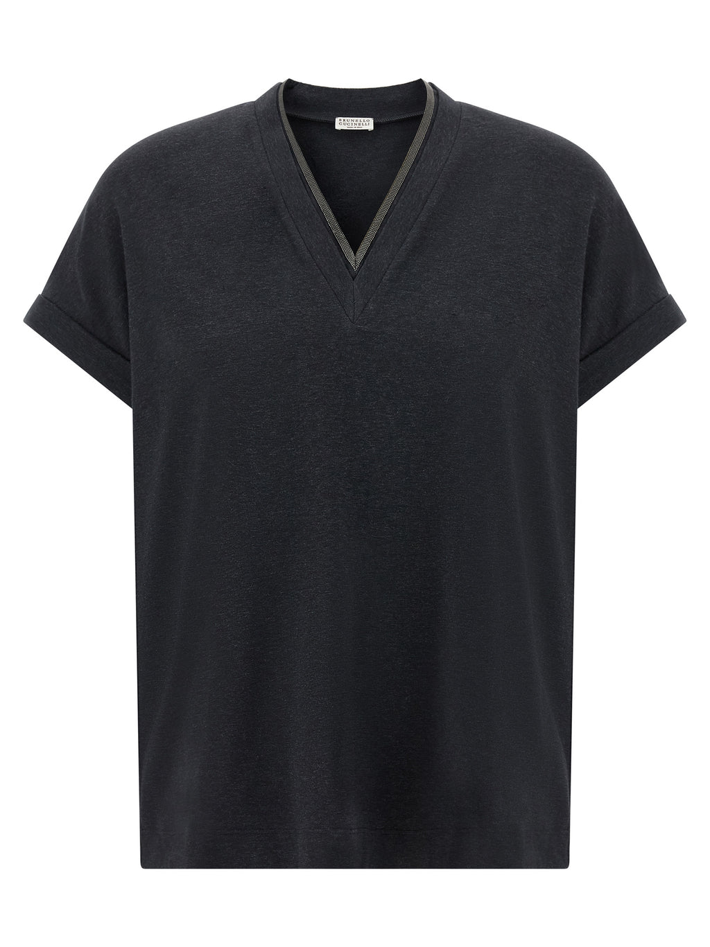 Gray Cotton T-Shirt