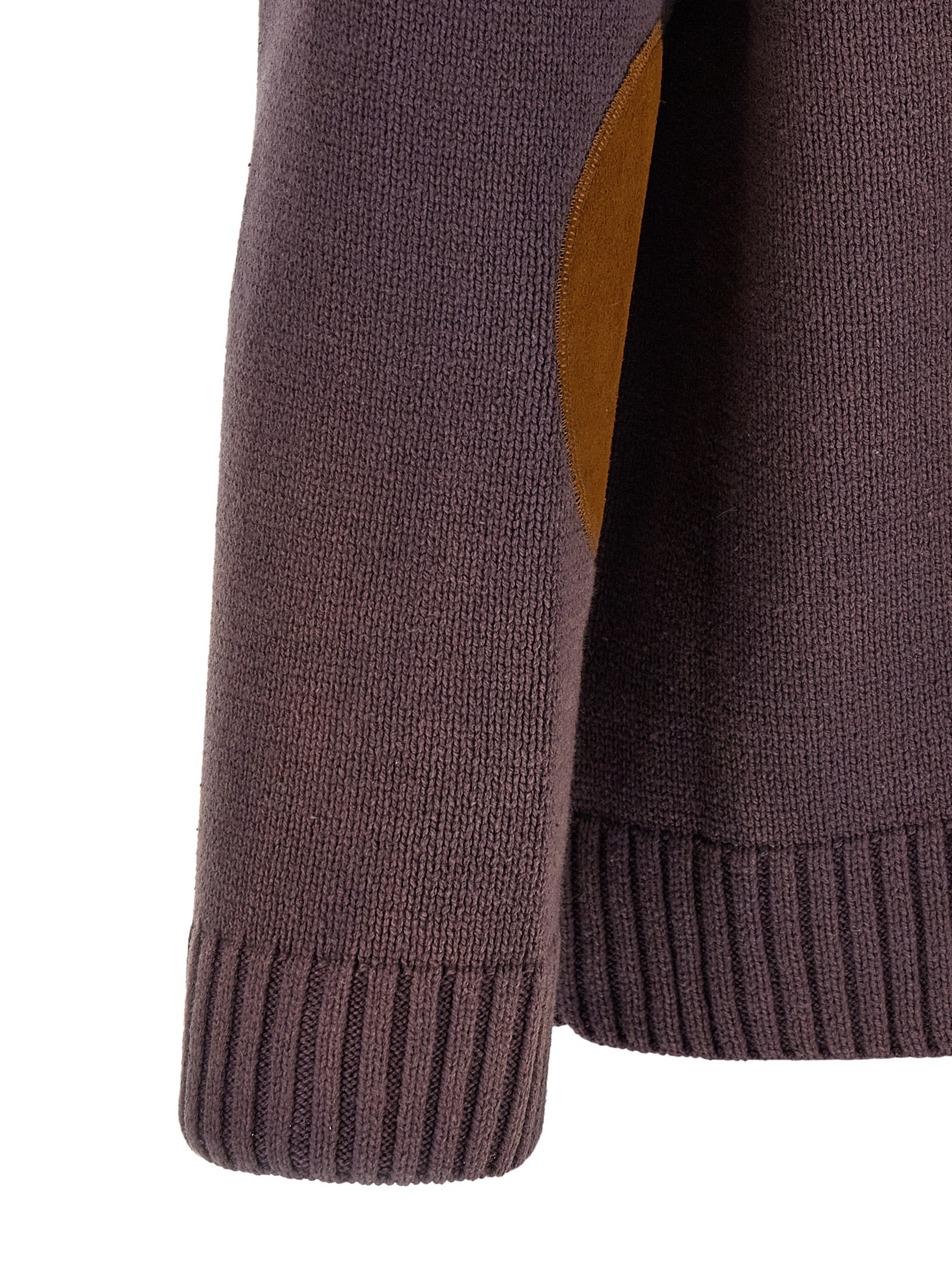 Brown Cotton Cardigan