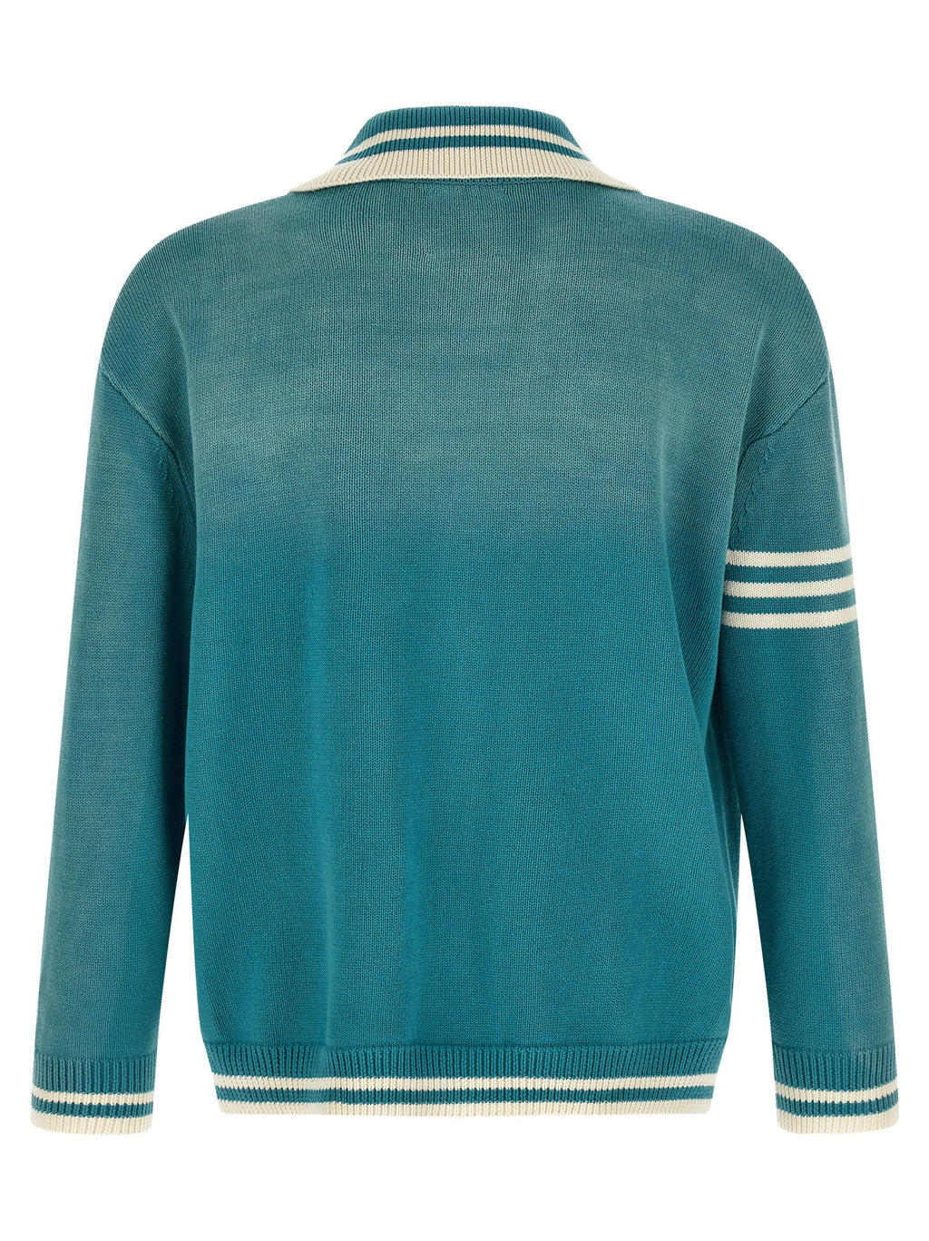 Blue Cotton Cardigan