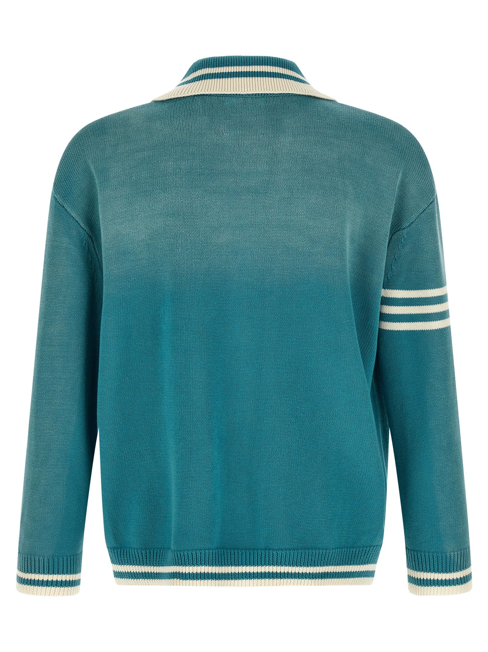 Blue Cotton Cardigan