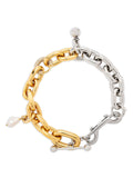 Multicolor Brass Necklace