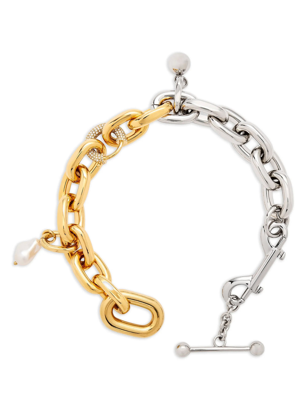 Multicolor Brass Necklace