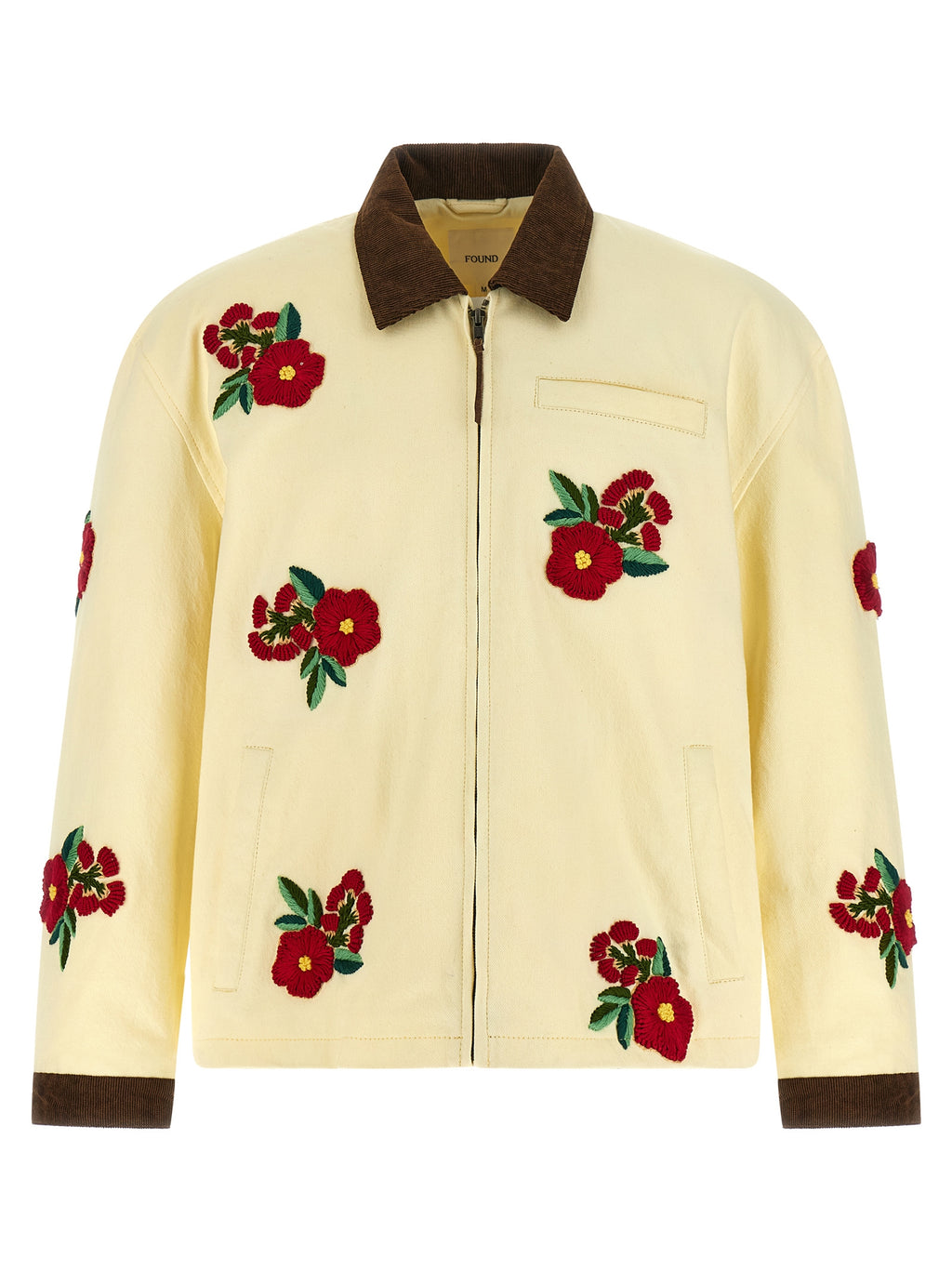 Multicolor Cotton Denim Jacket