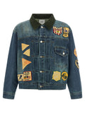 Blue Cotton Denim Jacket