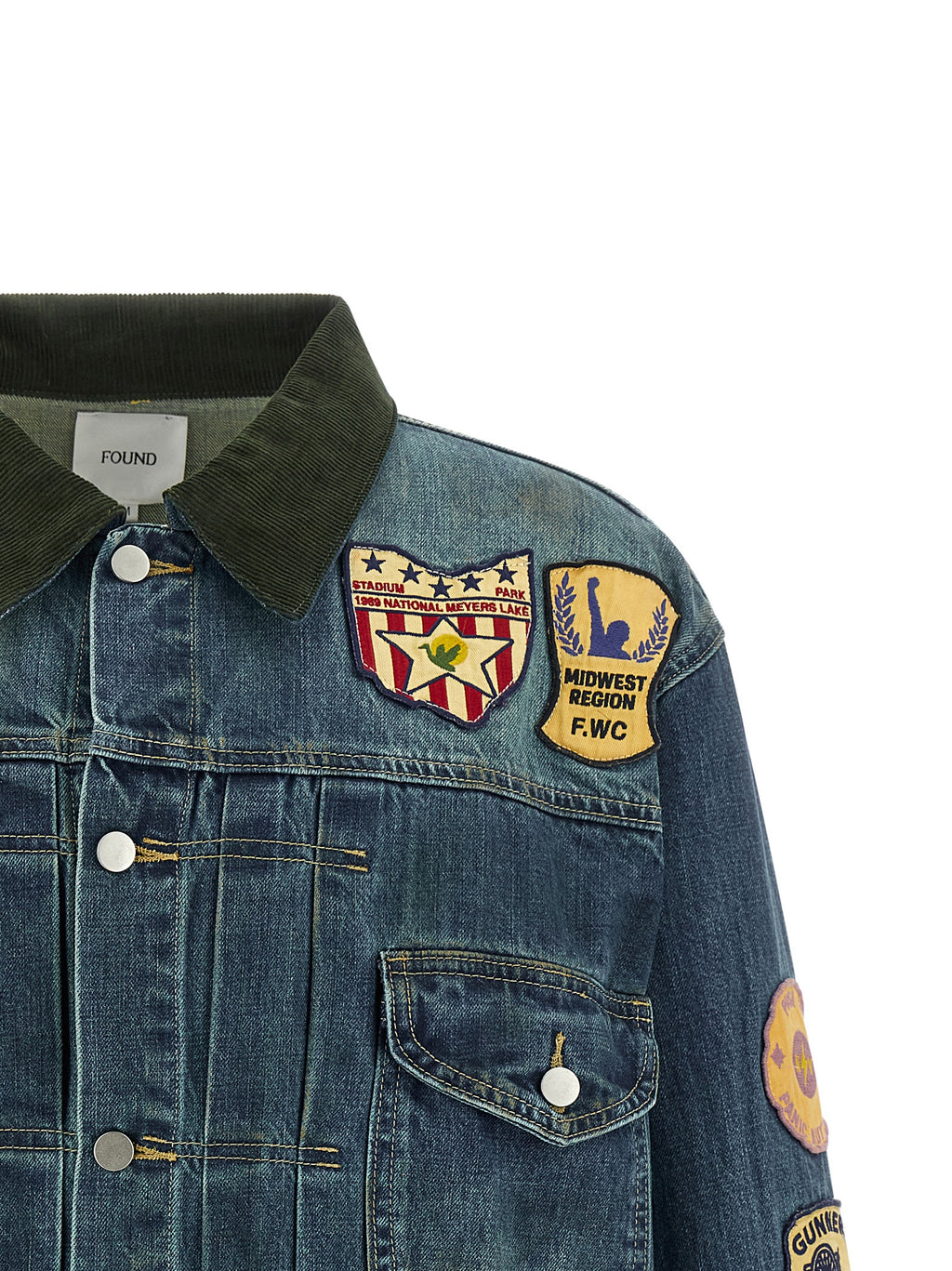 Blue Cotton Denim Jacket