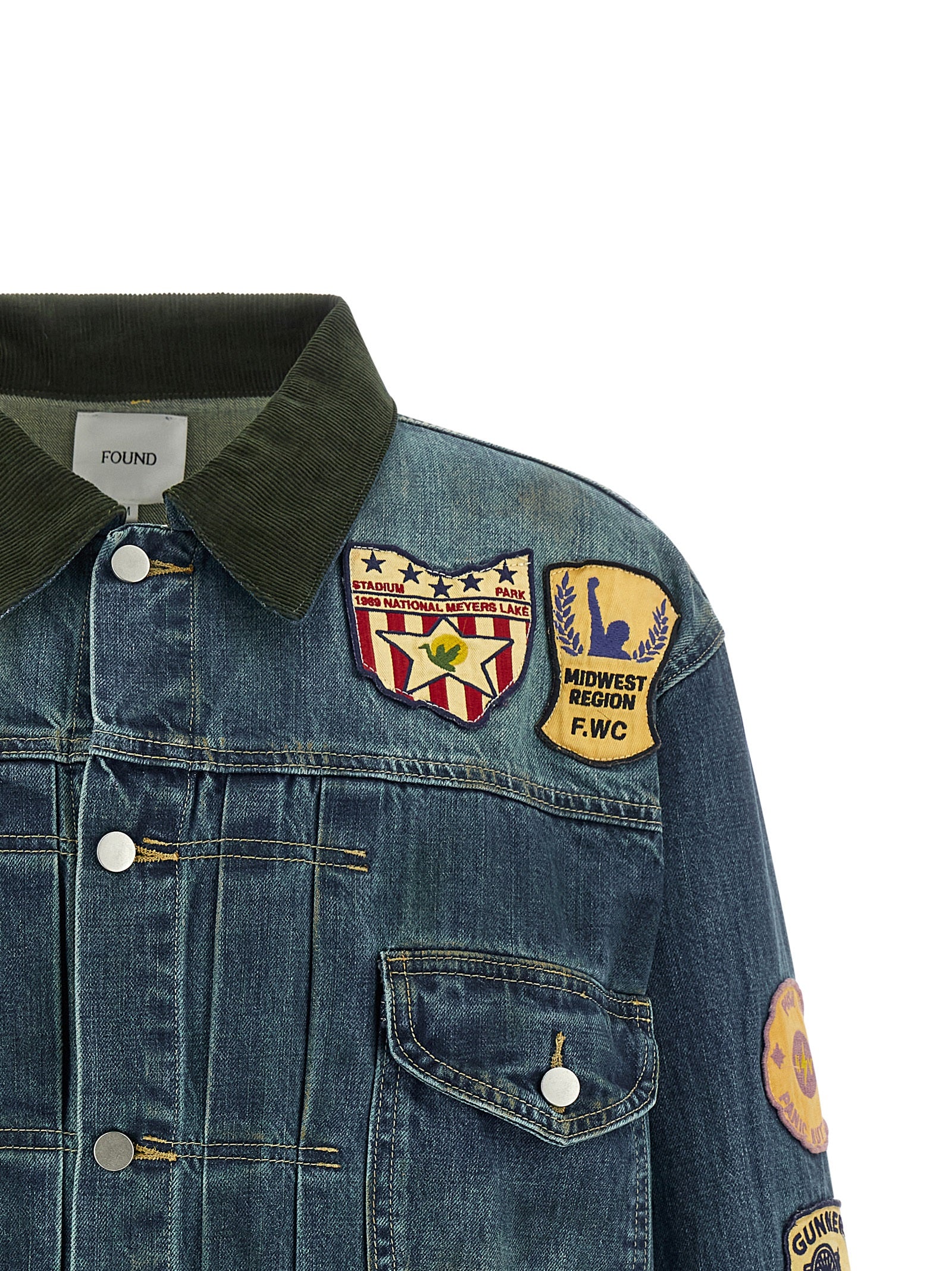 Blue Cotton Denim Jacket