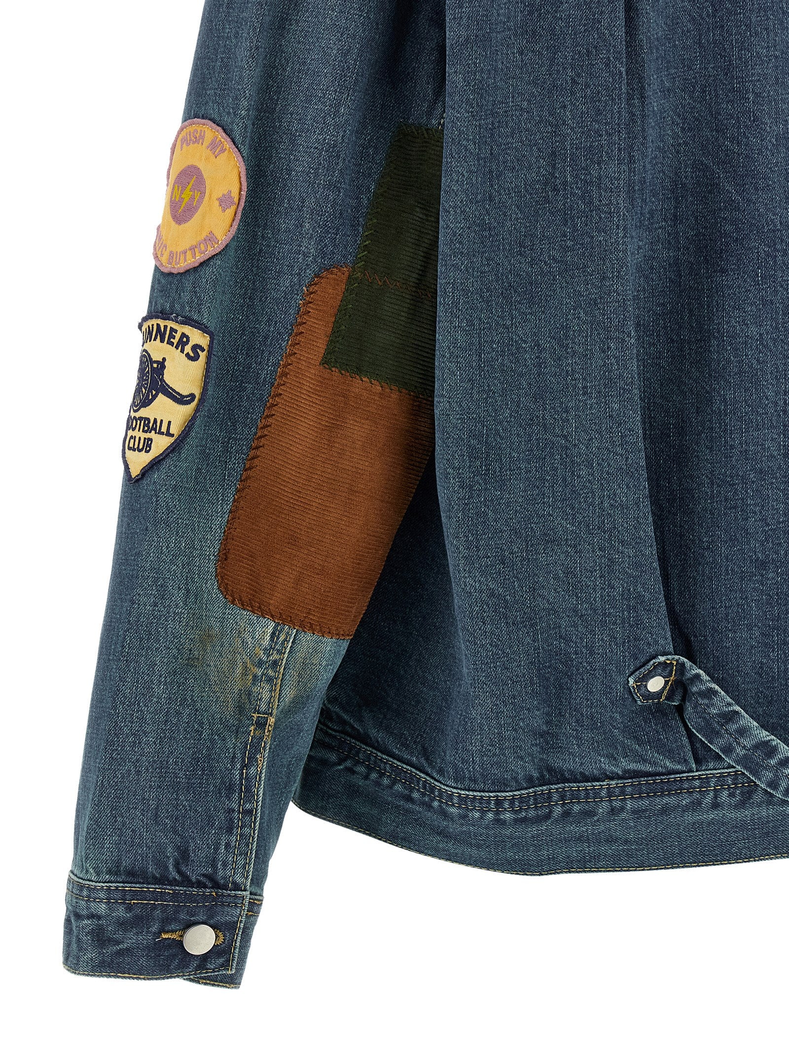 Blue Cotton Denim Jacket