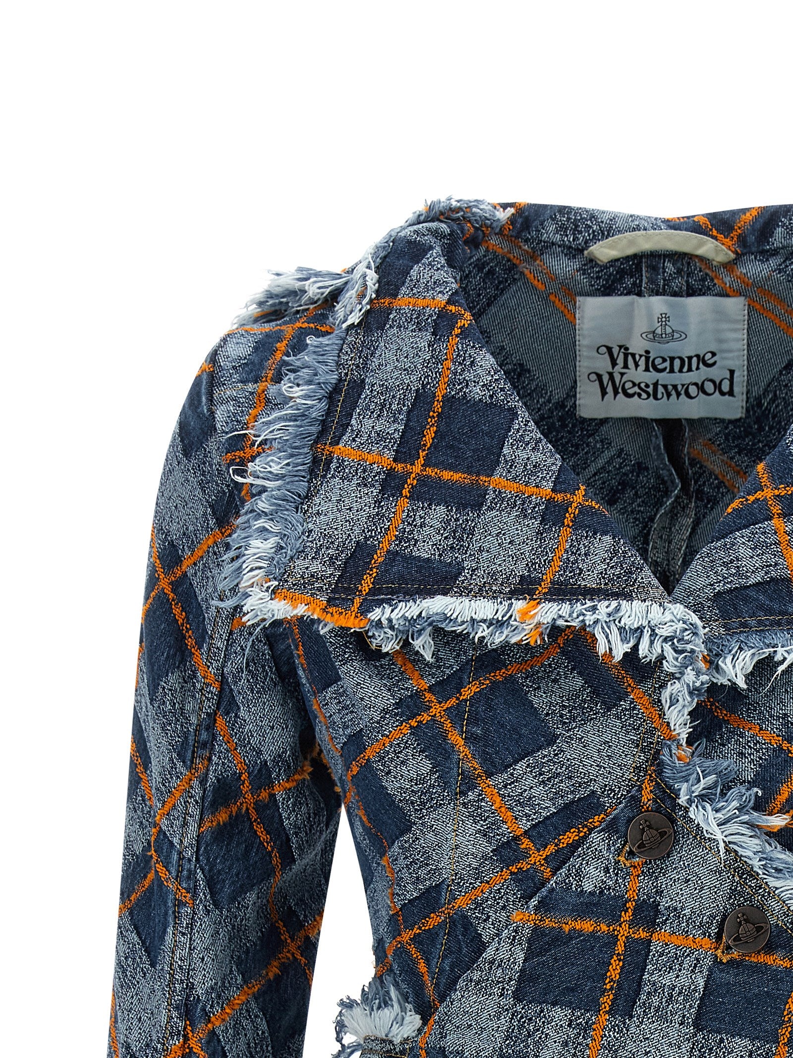 Blue Cotton Blazer