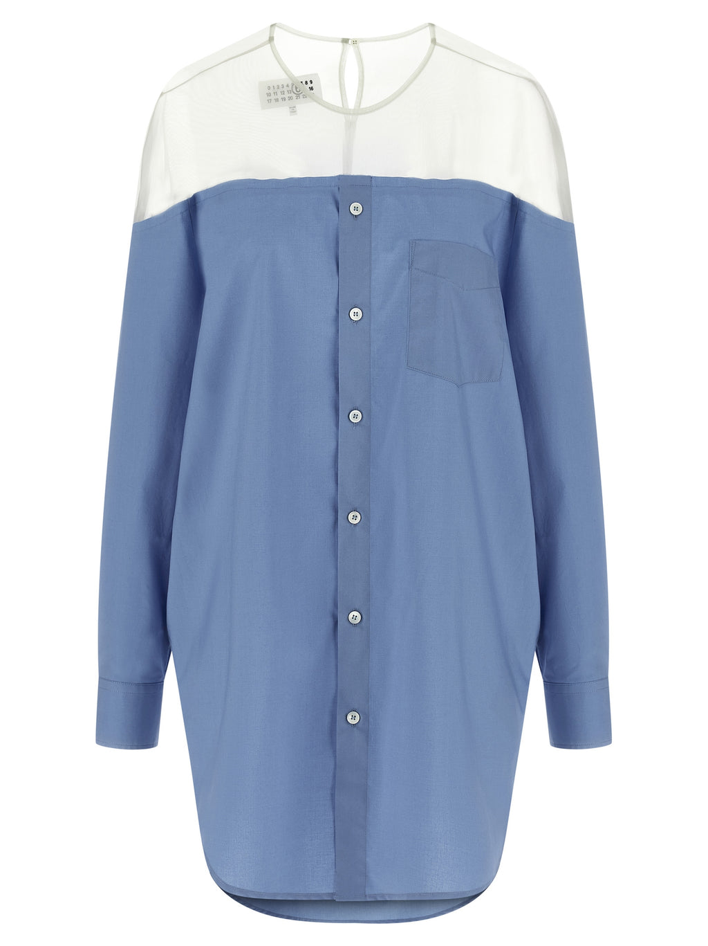 Blue Cotton Blouse