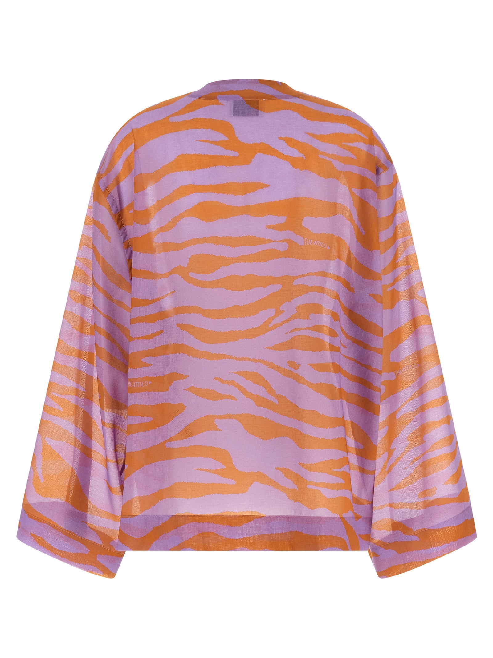 Purple Cotton Blouse