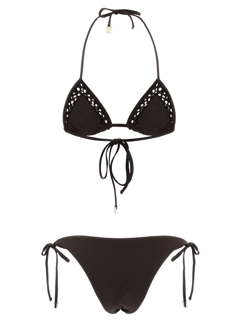 Brown Polyamide Bikini