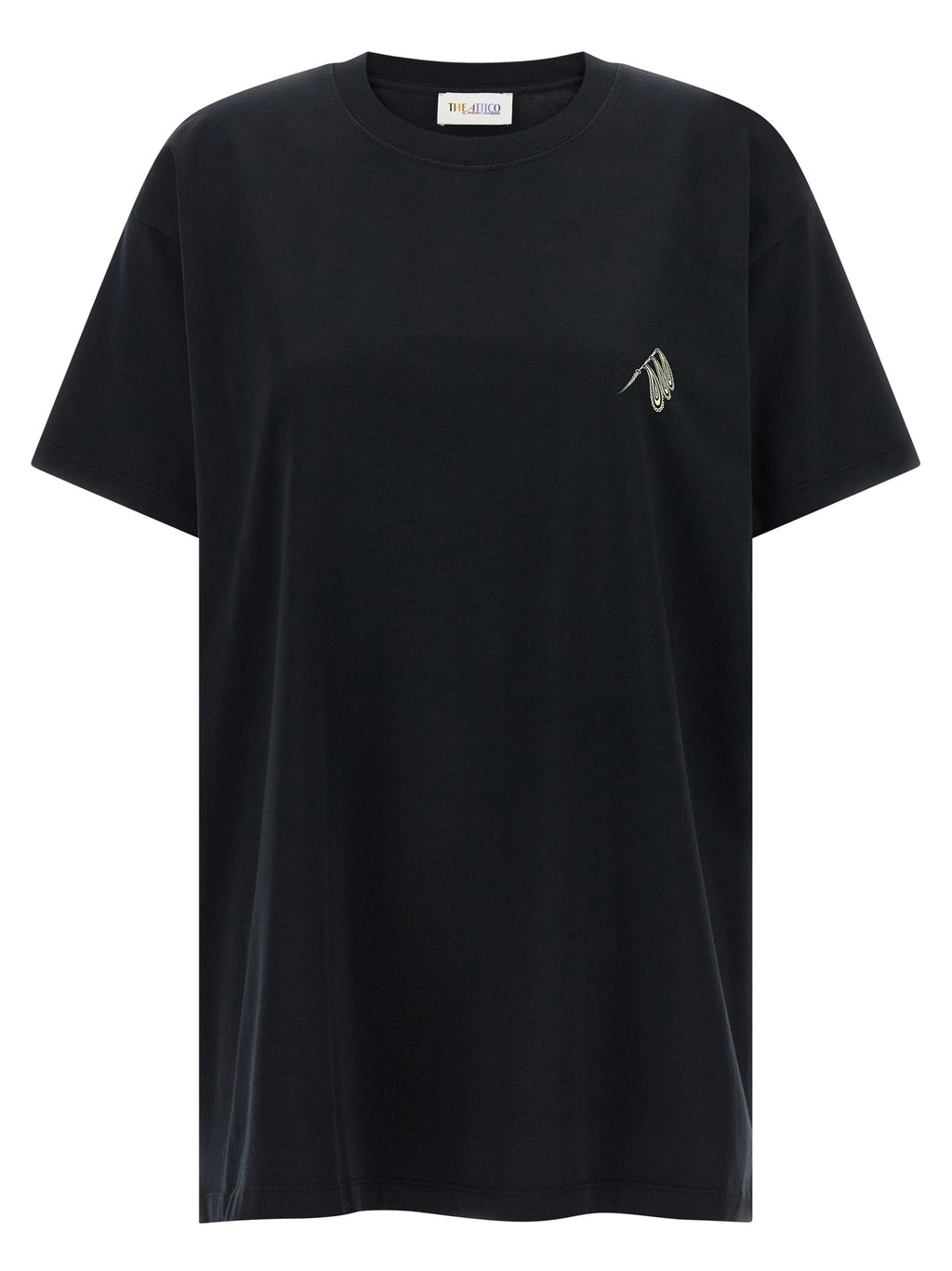 Black Cotton T-Shirt