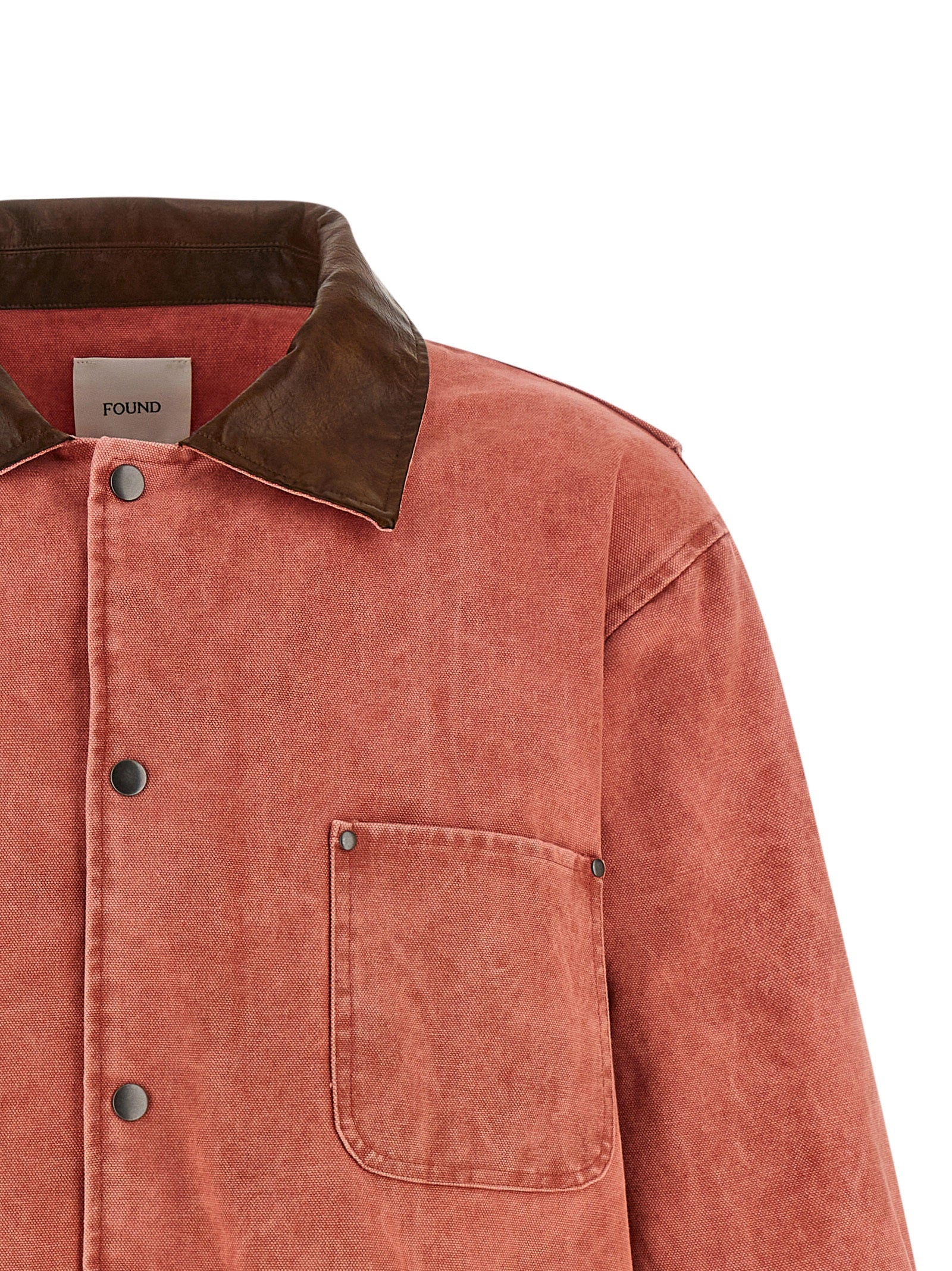 Multicolor Cotton Full-Length Jacket