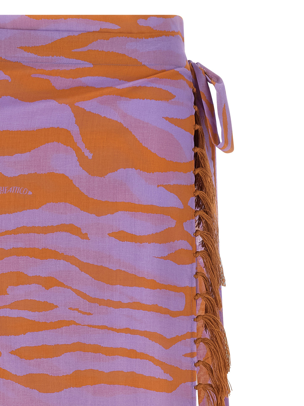 Purple Cotton Skirt
