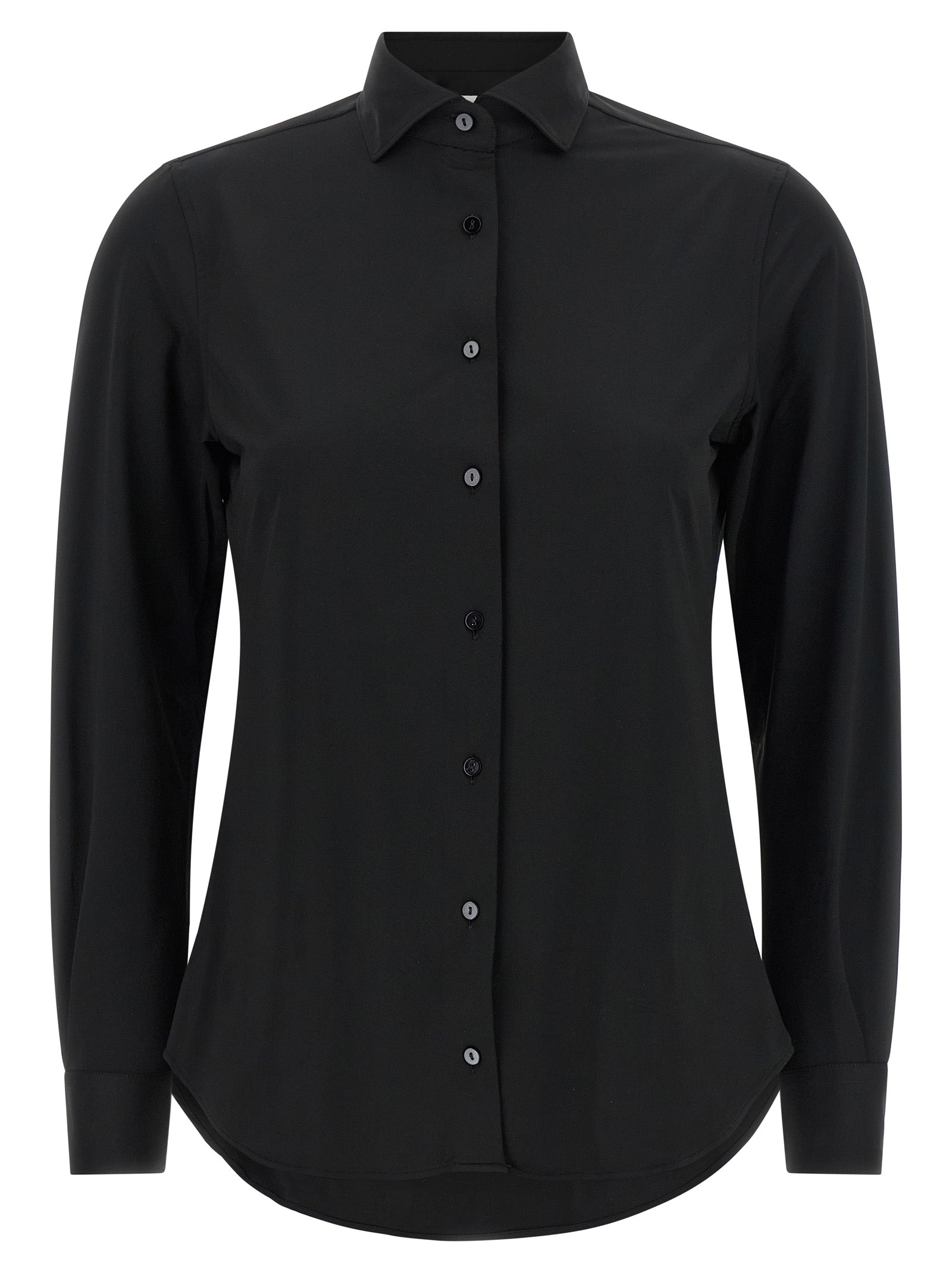 Black Polyamide Blouse