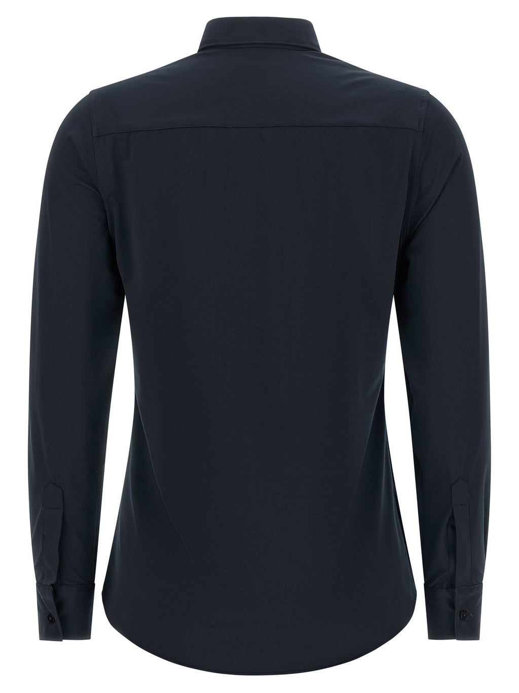 Blue Polyamide Blouse