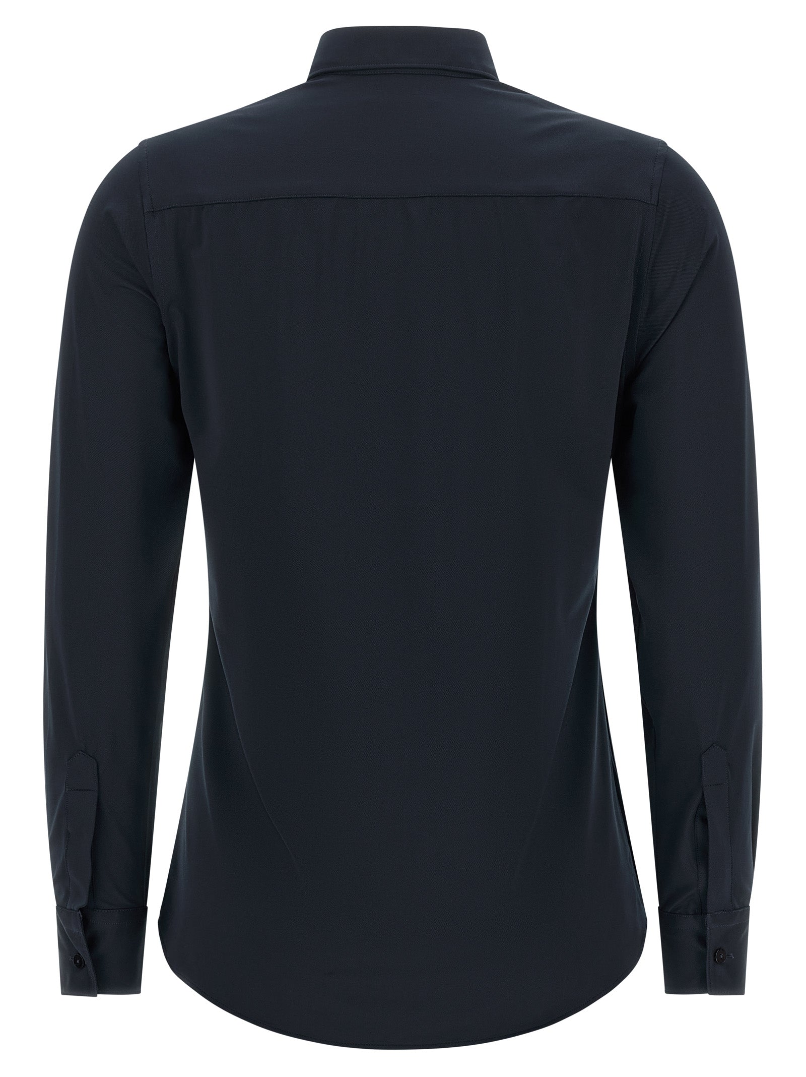 Blue Polyamide Blouse