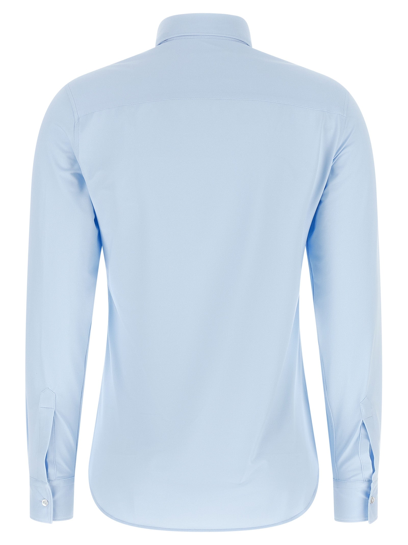 Blue Polyamide Blouse