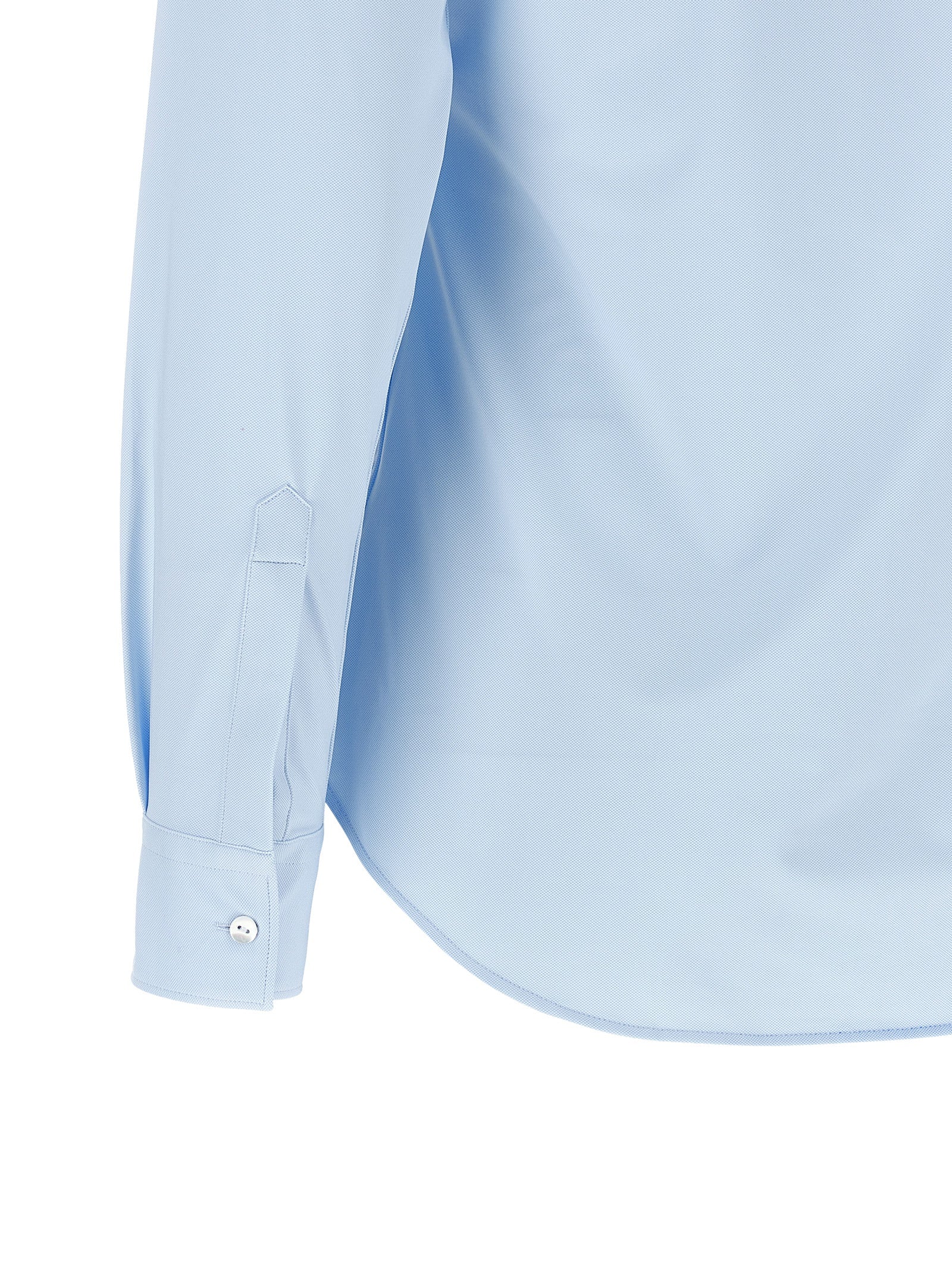 Blue Polyamide Blouse