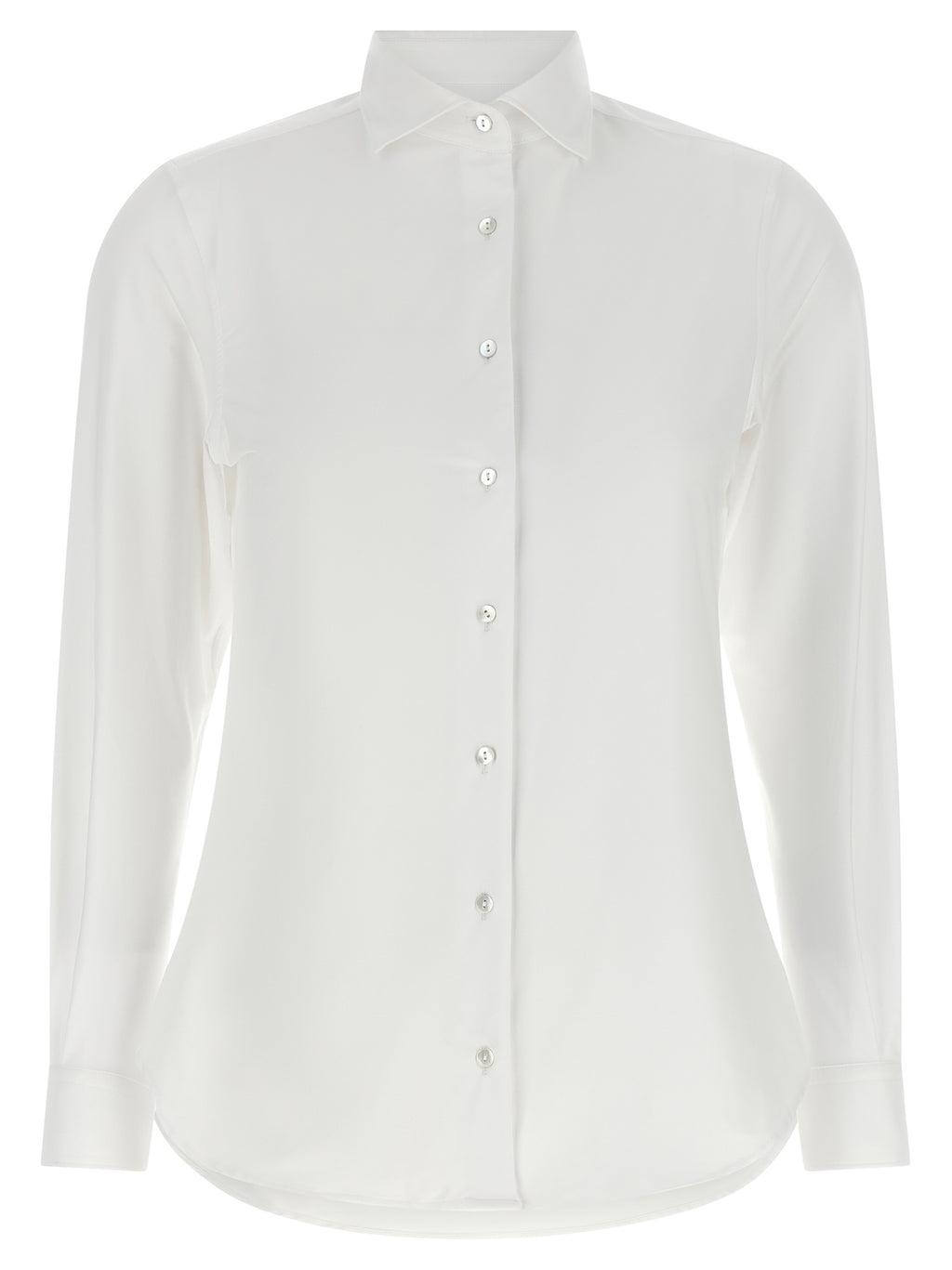 White Polyamide Blouse