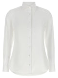 White Polyamide Blouse