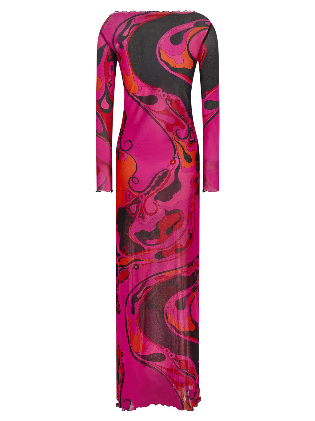 Emilio Pucci Fuchsia Polyamide Long Dress