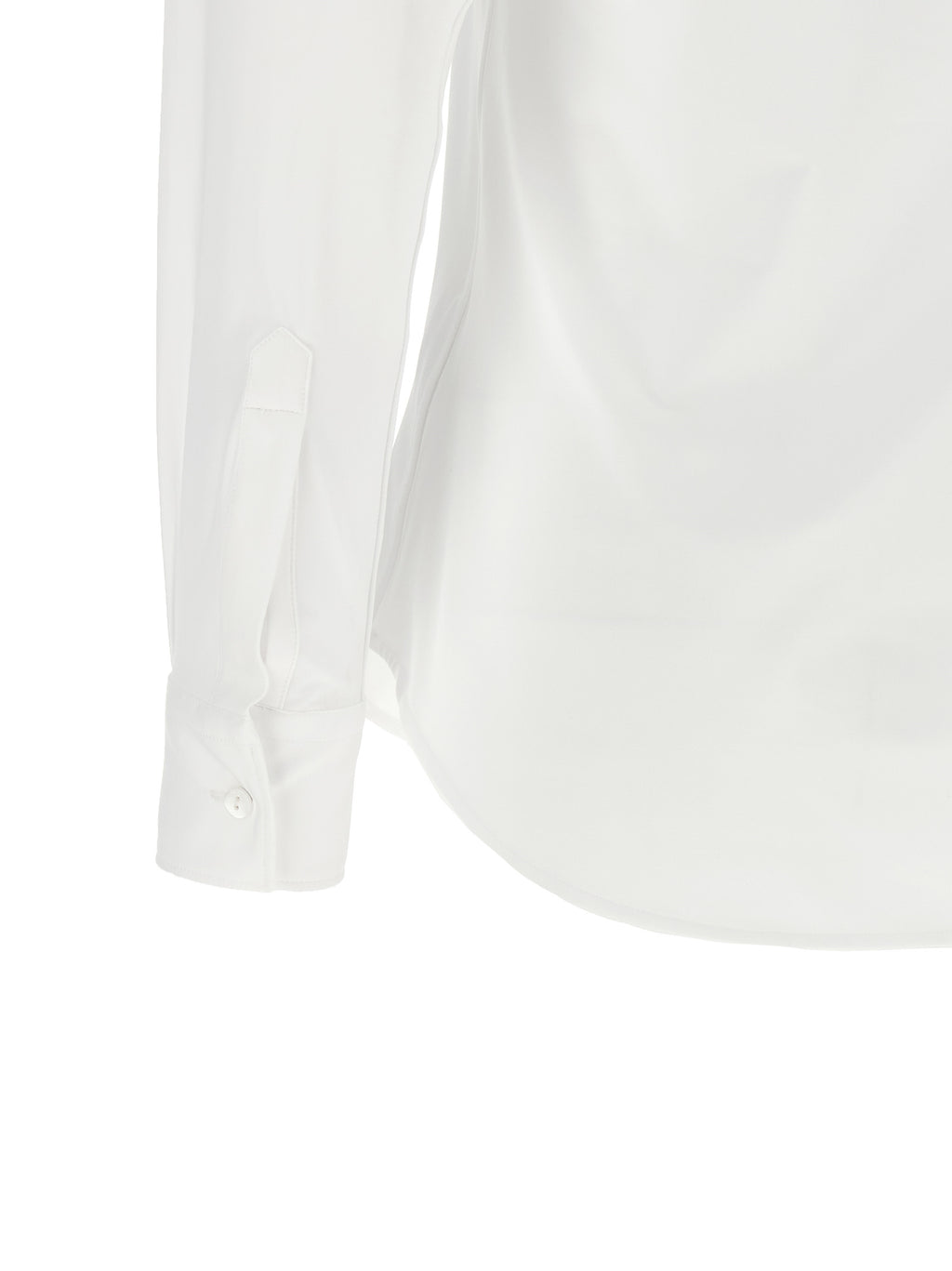 White Polyamide Blouse