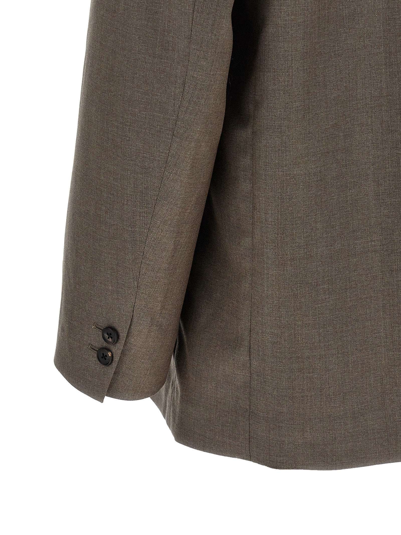 Gray Wool Blazer