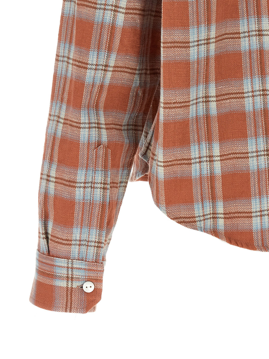 Orange Cotton Blouse