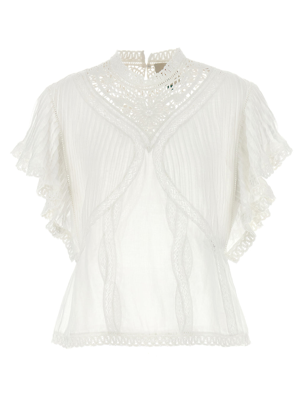 White Organic Cotton Blouse