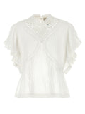 White Organic Cotton Blouse