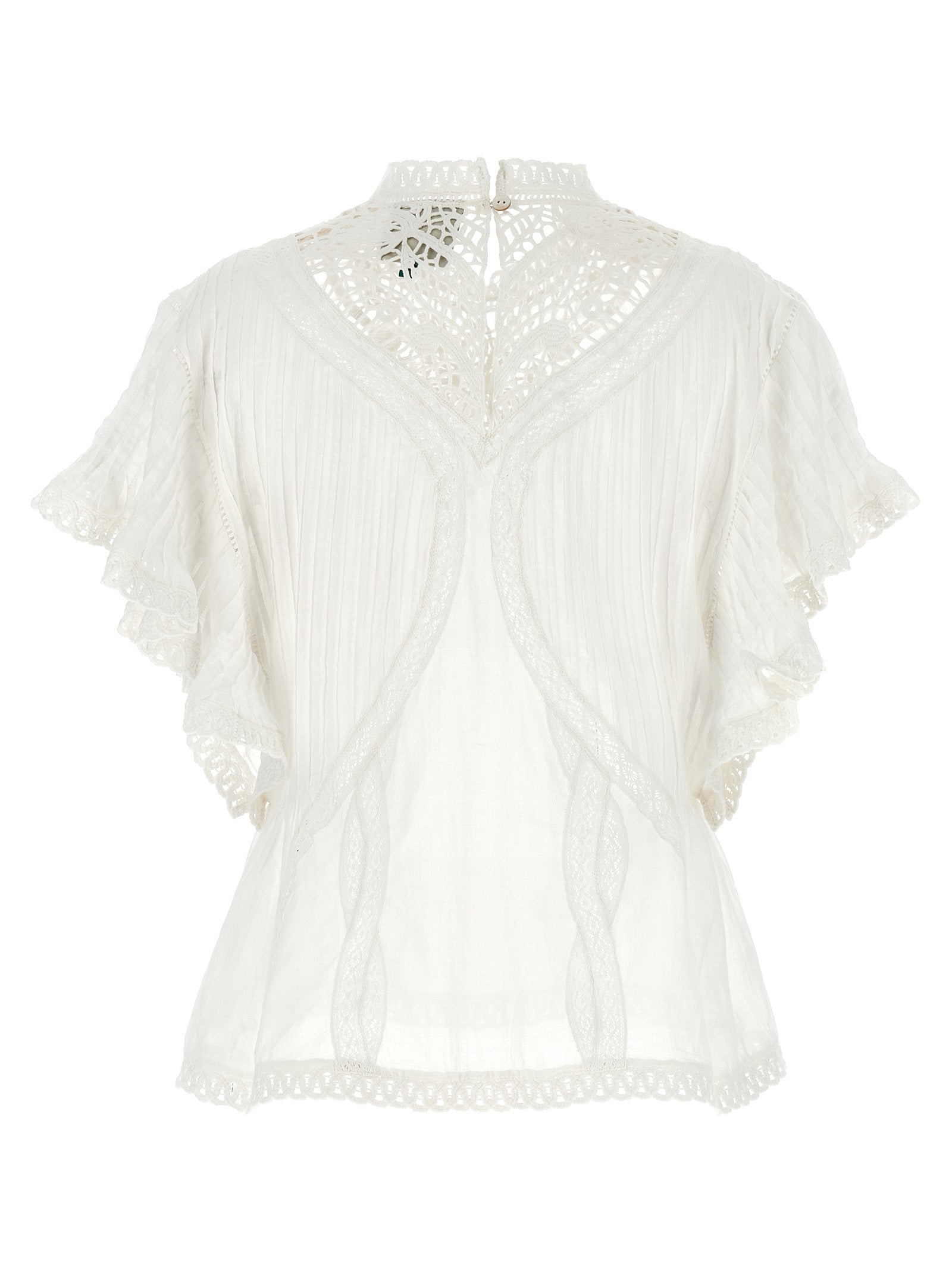 White Organic Cotton Blouse