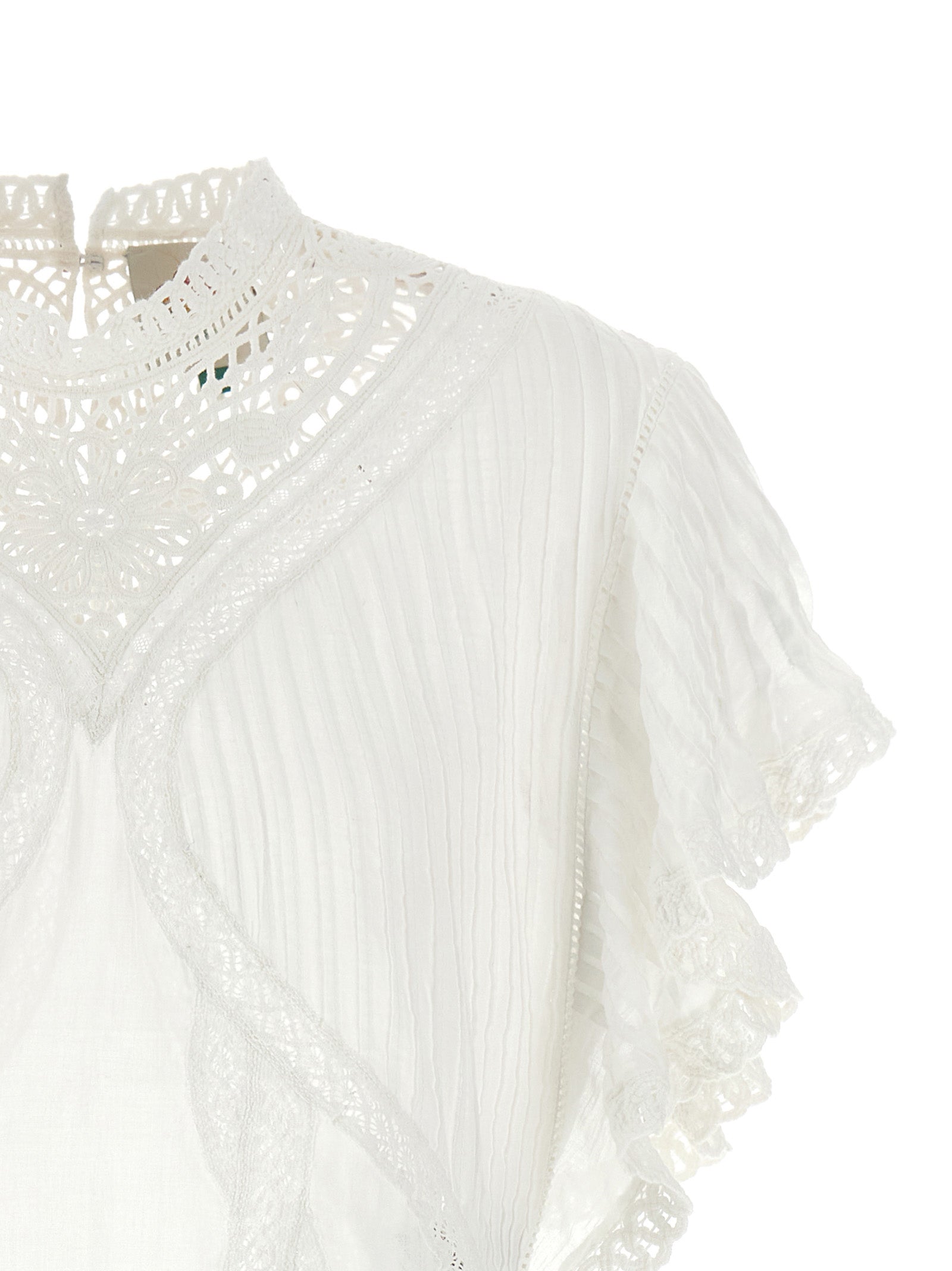 White Organic Cotton Blouse
