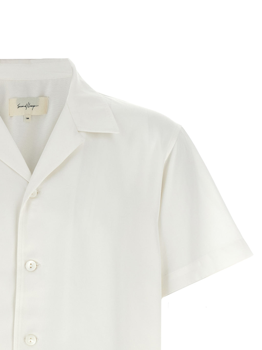 White Lyocell Blouse