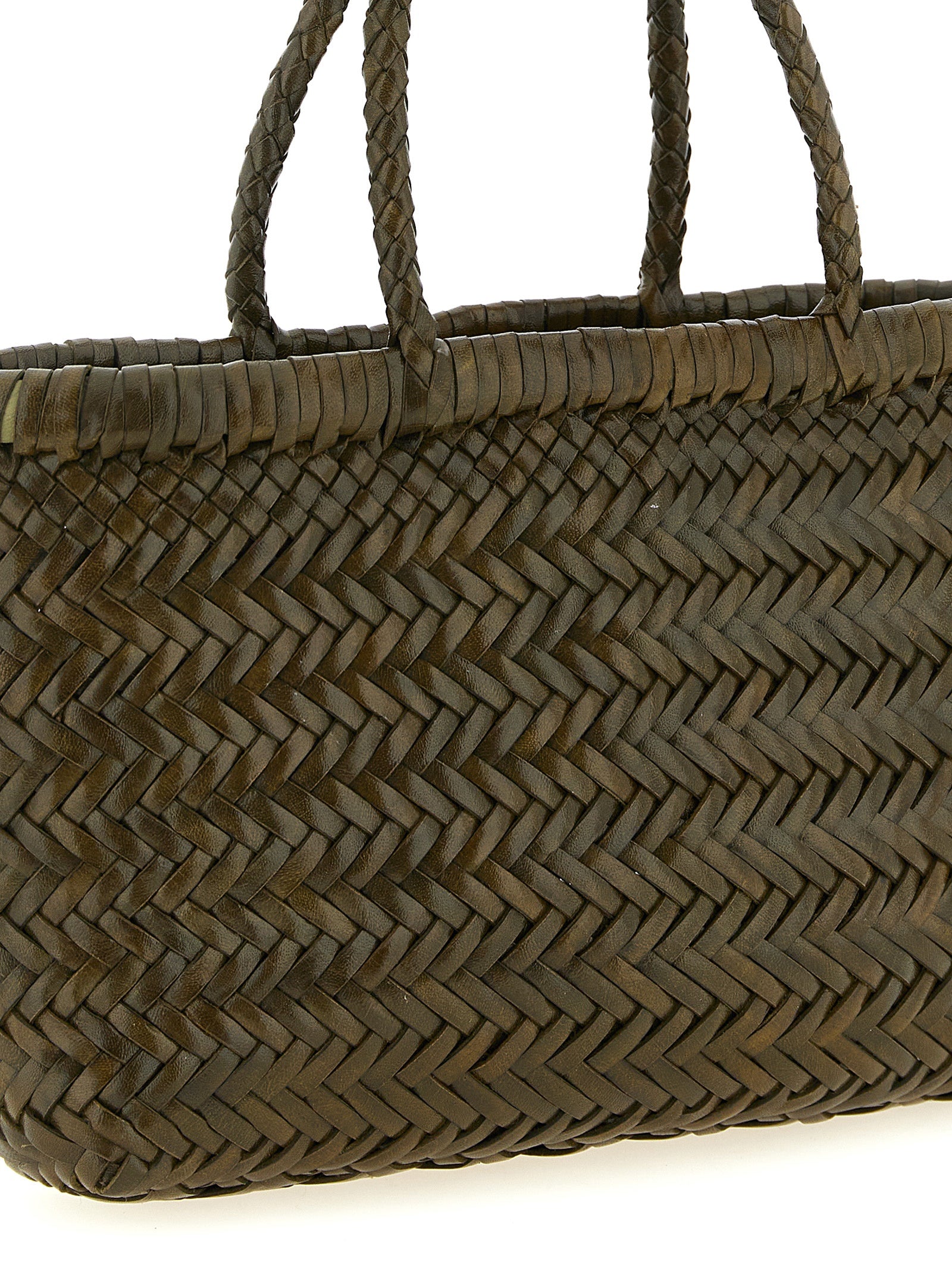 Bicolor Calfskin Handbag