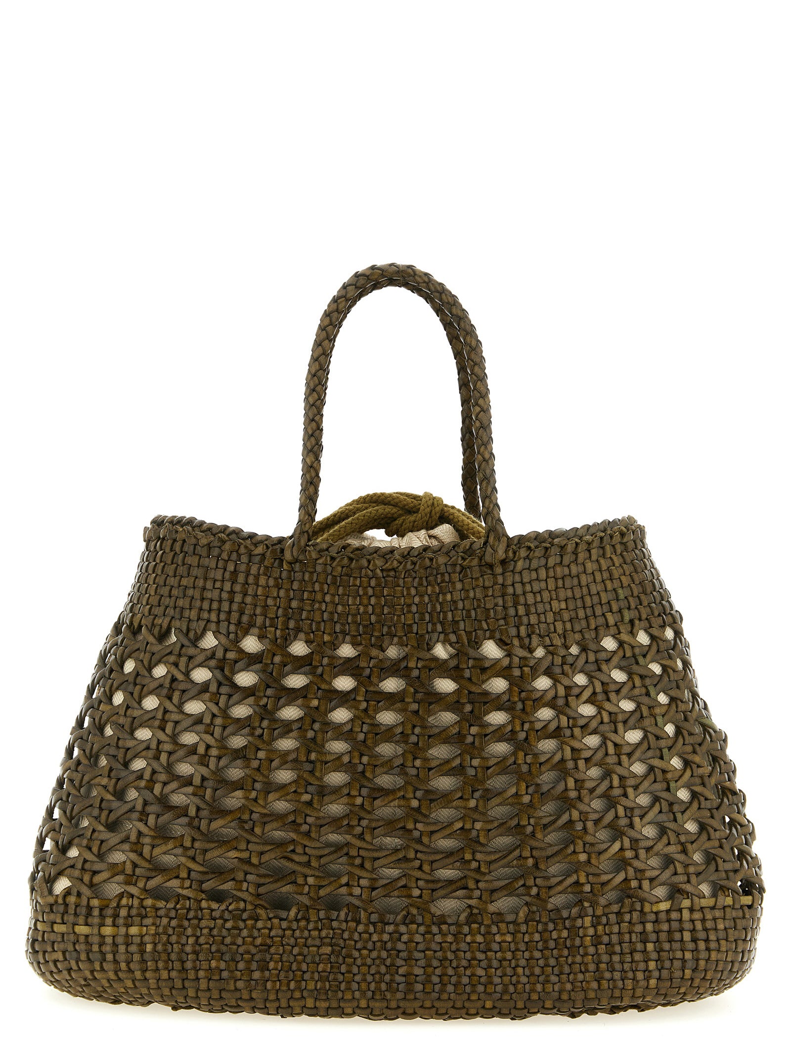 Bicolor Calfskin Handbag