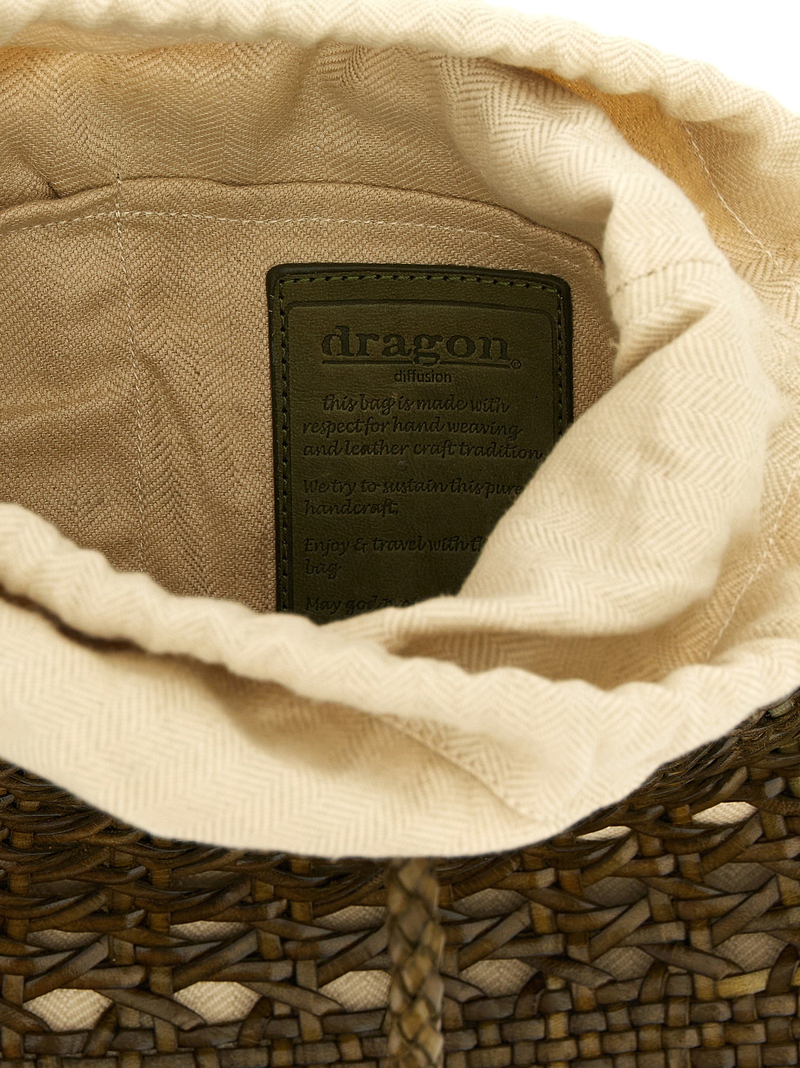 Bicolor Calfskin Handbag