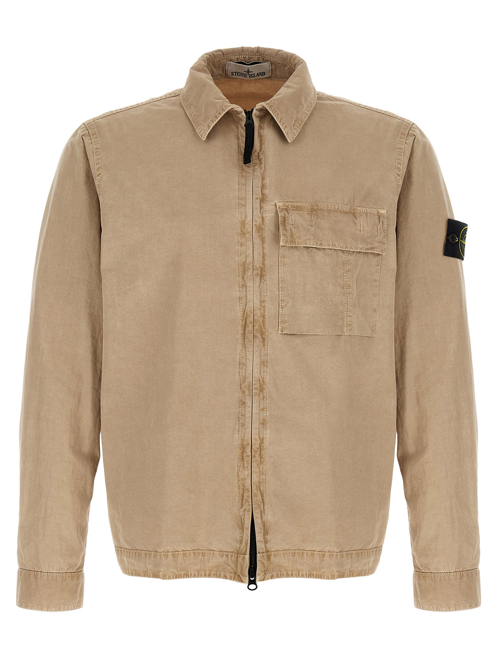 Beige Cotton Blouse