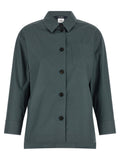 Gray Cotton Blouse