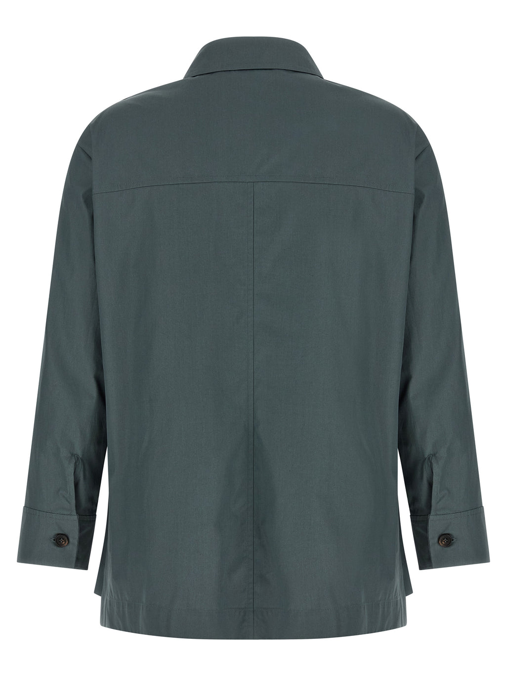 Gray Cotton Blouse