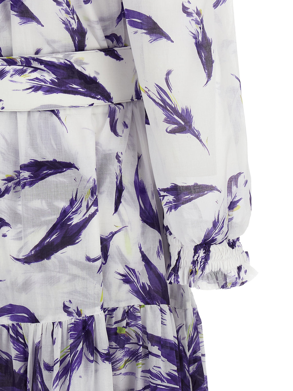 Purple Cotton Long Dress