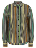 Multicolor Viscose Blouse