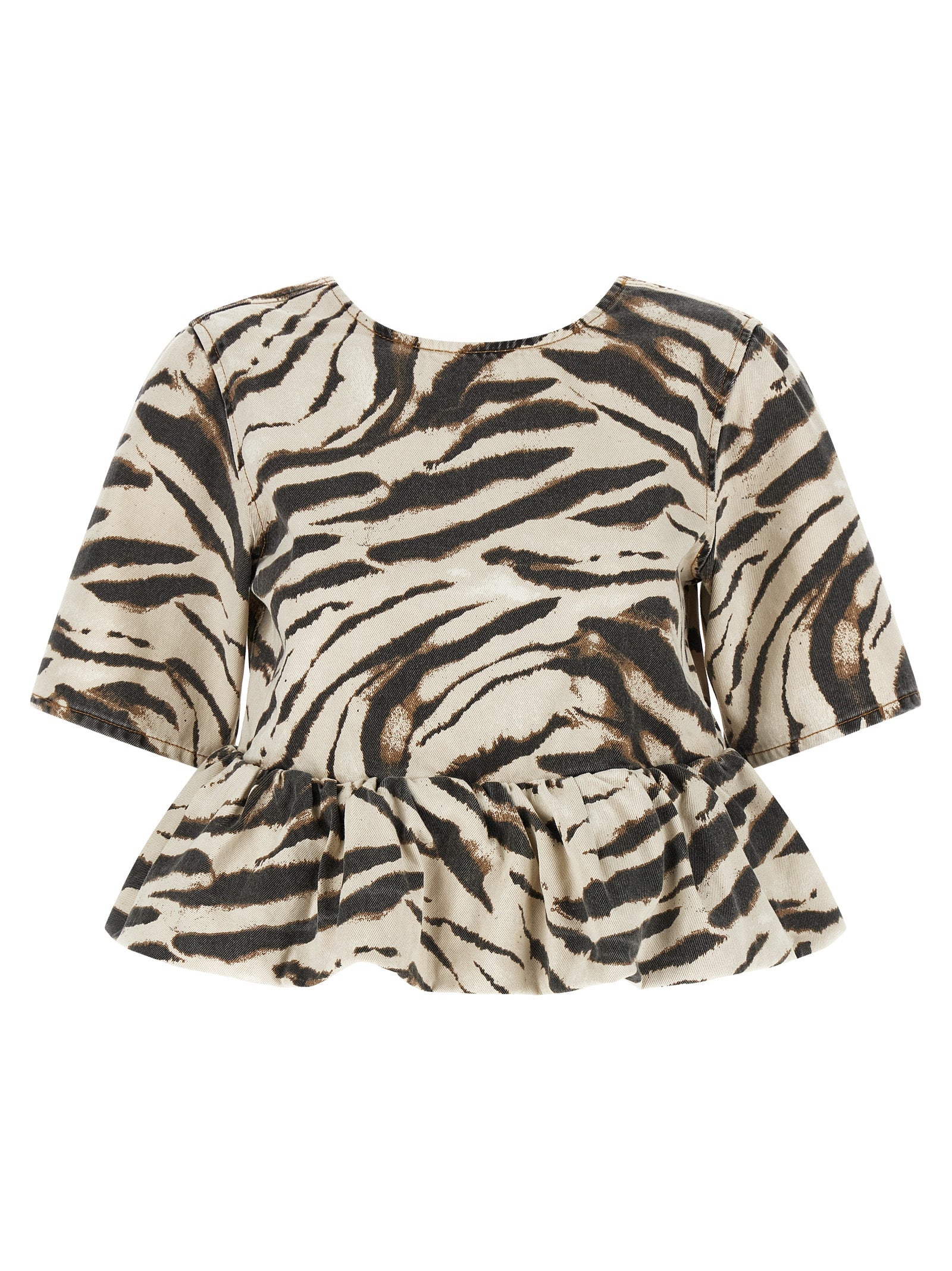 Multicolor Organic Cotton Pattern Shirt