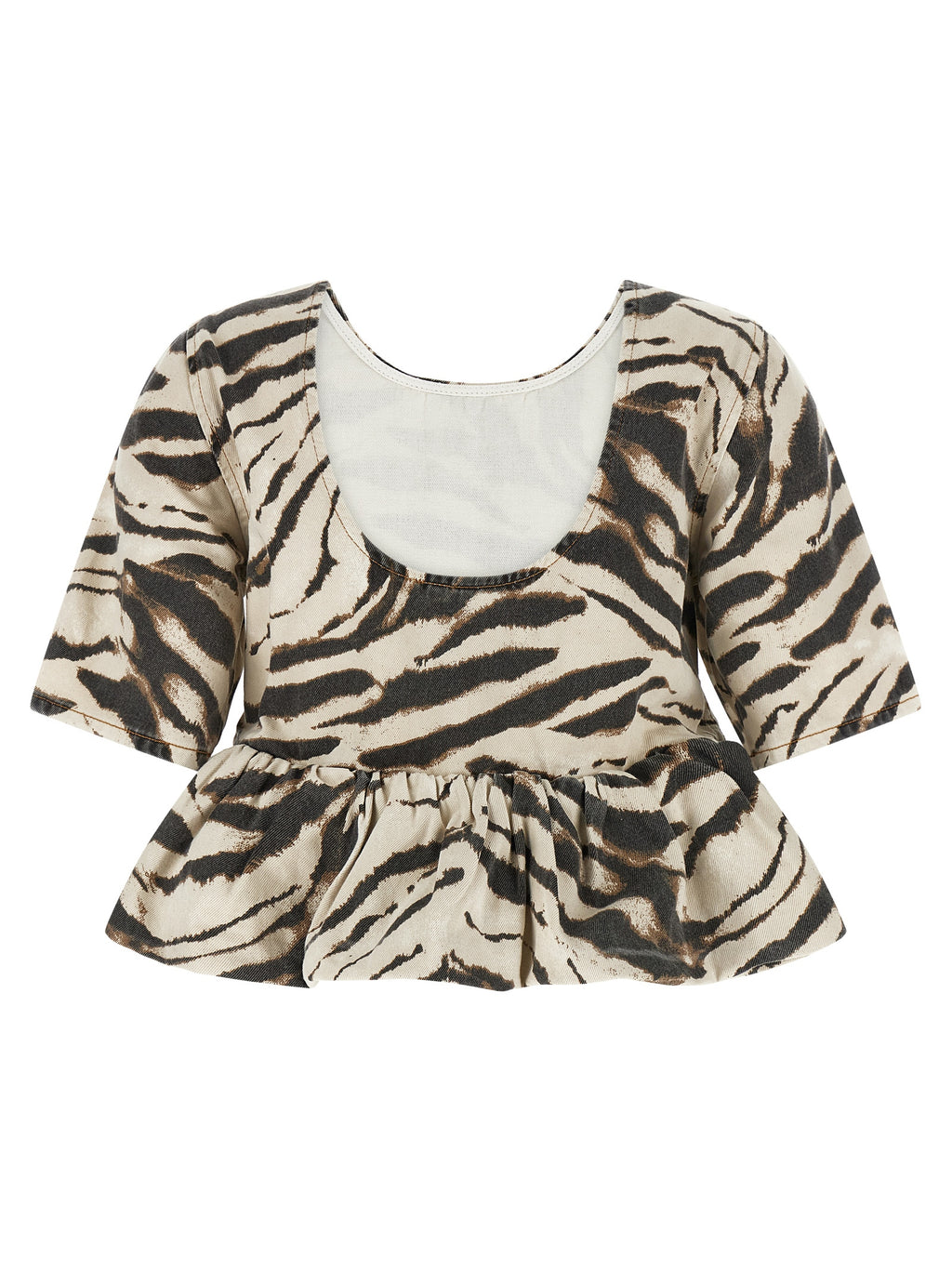 Multicolor Organic Cotton Pattern Shirt