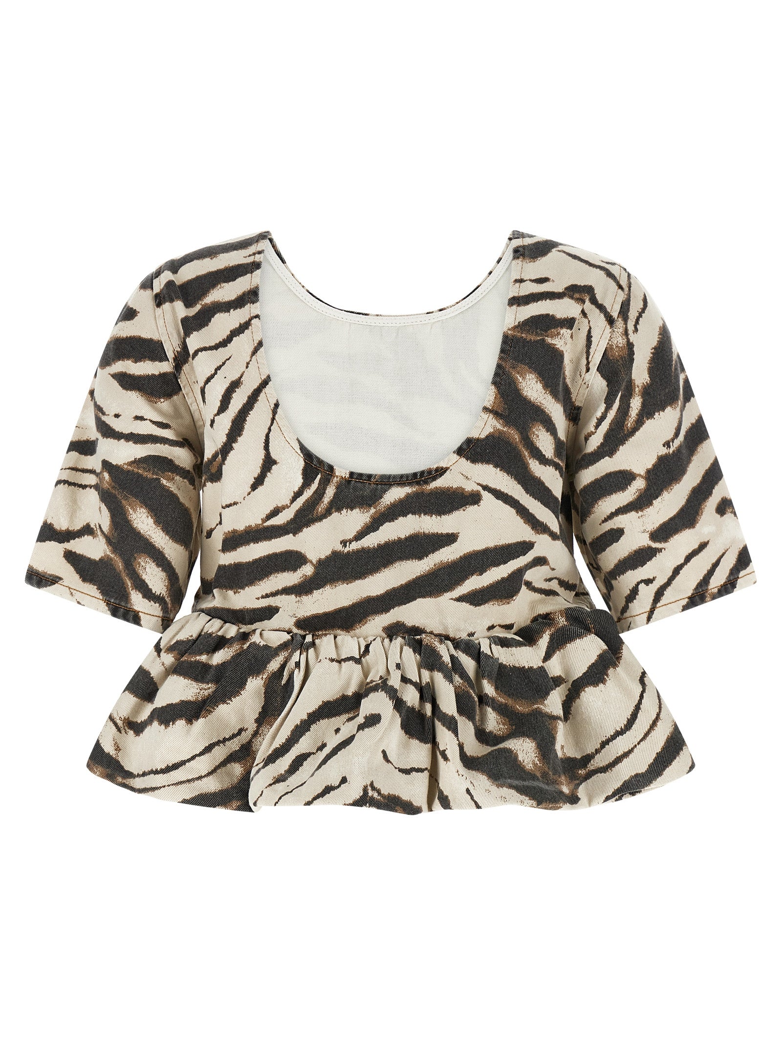 Multicolor Organic Cotton Pattern Shirt