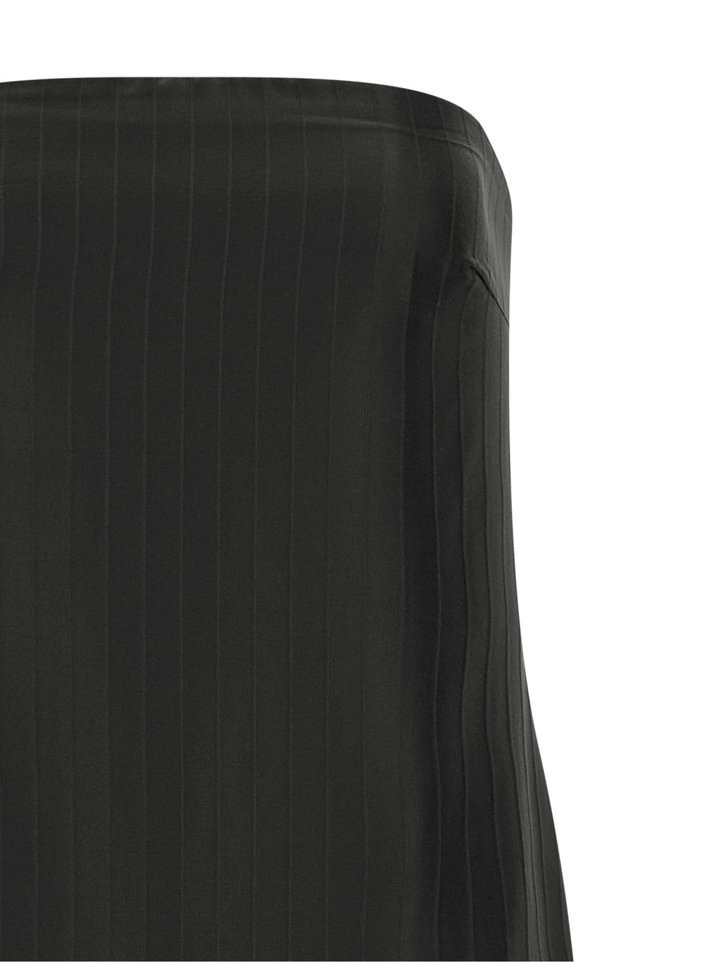 Black Viscose Midi Dress
